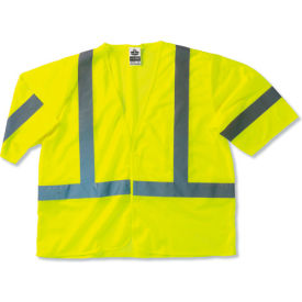 GloWear 8310HL Class 3 Economy Vest, Lime, 2XL/3XL