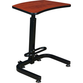 Brody Sitting or Standing Desk, Cherry