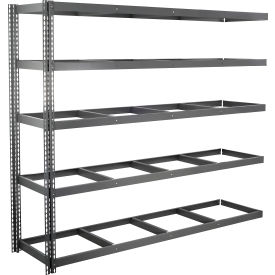 5 Shelf, Standard Duty Boltless Shelving, Add On, 96"W x 48"D x 84"H, No Deck