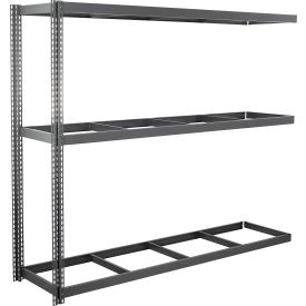 3 Shelf Heavy Duty Channel Boltless Shelving Add On 96"W x 48"D x 96"H No Deck