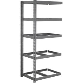 5 Shelf, Heavy Duty Boltless Shelving, Add On, 42"W x 15"D x 72"H, No Deck