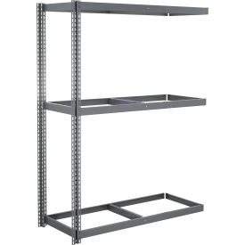 3 Shelf Heavy Duty Boltless Shelving, Add On, 60"W x 48"D x 72"H, No Deck