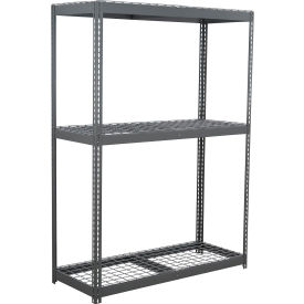 3 Shelf, Heavy Duty Boltless Shelving Starter, 72"W x 36"D x 72"H, Wire Deck