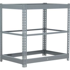 3 Shelf Commercial Duty Boltless Shelving Starter 36"W x 18"D x 36"H No Deck