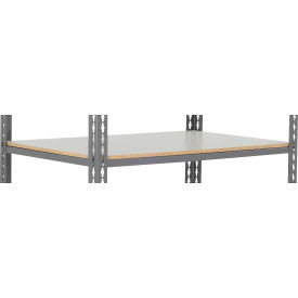 Commercial Duty Boltless Shelving Additional Shelf, 48"W x 12"D, Laminate Deck
