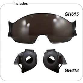 Protective Eye Shield Kit, Smoked