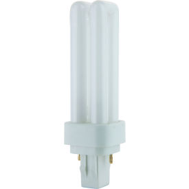 2-Pin Compact Fluorescent Light Bulb, GX23-2 Base, 3000K, 13W, Warm White, Pack of 10