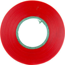 PVC Electrical Tape, 3/4' x 60', Red, Pack of 10