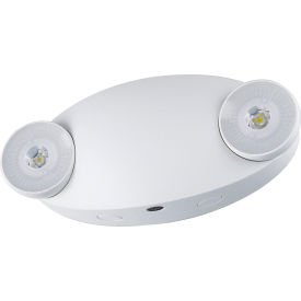 Dual Compact LED Emergency Light Fixture, 2W, 200 Lumens, 120-277V