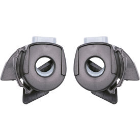 Full Face Visor Adapter, Black/Gray, Pack of 2