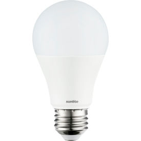 LED A19 Household Light Bulb, E26 Base, 9W, 800 Lumens, 5000K, Super White, Pack of 3