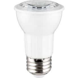 LED PAR16 Recessed Spotlight Bulb, E26 Base, 7W, 550 Lumens, 50K, Super White, Pk of 6