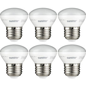 LED R14 Reflector Floodlight Bulb, E26 Base, 4W, 250 Lumens, 30K, Warm White, Pack of 6