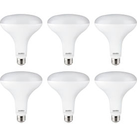LED BR40 Reflector Light Bulb, E26 Base, 13W, 1150 Lumens, 2700K, Soft White, Pack of 6