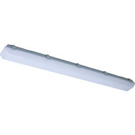 LED Linear Vapor Tight Fixture, Surface Mount, 25/38/50W, 120-277V, White