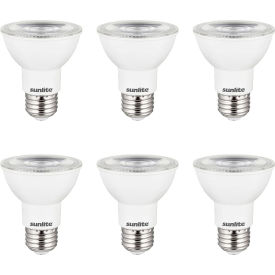 LED PAR20 Spotlight Bulb, E26 Base, 8W, 500 Lumens, 2700K, Warm White, Pack of 6
