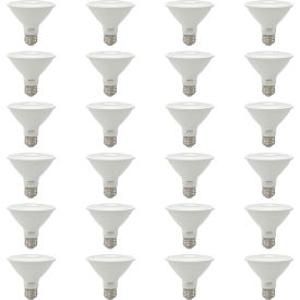 LED PAR30 Reflector Light Bulb, E26 Base, 9W, 750 Lumens, 27K, Soft White, Pack of 24