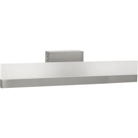 LED Linear Bar Vanity Light Fixture, 20W, 1100 Lumens, 18"L, Brushed Nickel