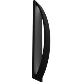 Modern LED Wall Sconce Vanity Light Fixture, 12W, 1000 Lumens, 4-3/4"L, Black