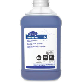 Glance NA Glass & Multi-Surface Cleaner, Unscented, 2.5 L Bottle, 2/Case