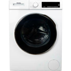 Stackable Washing Machine with Steam, 2.2 Cu.Ft. Capacity, 120 V, White