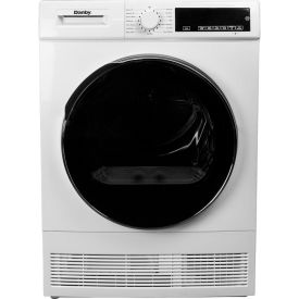 Compact Condensing Sensor Dryer with Stacking Kit, 4 Cu.Ft. Capacity, 240 V, White