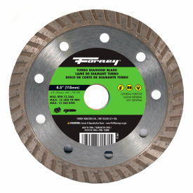 Diamond Cut-Off Blade, Turbo, 4-1/2" Dia. x 7/8" Center Hole Dia.