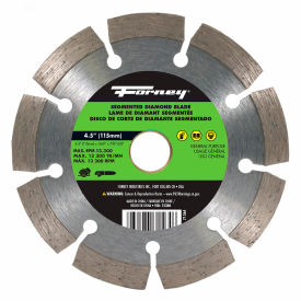 Diamond Cut-Off Blade, Segmented, 4-1/2" Dia. x 7/8" Center Hole Dia.