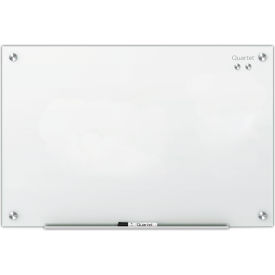 Infinity Magnetic Dry Erase Glass Marker Board, 48"W x 36"H, White Surface