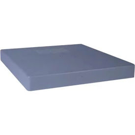 Equipment Pad, 30"L x 30"W x 3"H, Gray