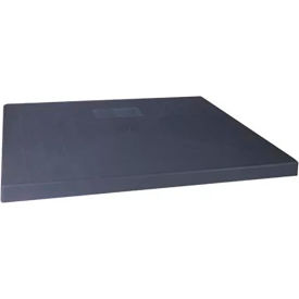 Equipment Pad, 36"L x 36"W x 3"H, Gray