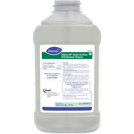 Alpha-HP Multi-Surface Disinfectant Cleaner, Citrus Scent, 2.5 L J-Fill, 2/Case