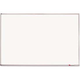 Magnetic Dry Erase Porcelain Whiteboard, 96"W x 48"H, White Surface/Silver Frame
