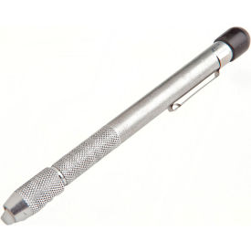 Round Soapstone Holder, Aluminum