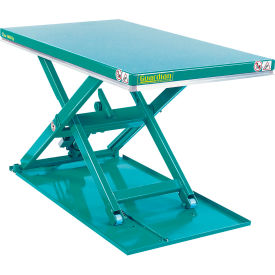 Guardian Low Profile Scissor Lift Table, Foot Operated, 3300 lb. Capacity, 61"L x 40"W, 115V
