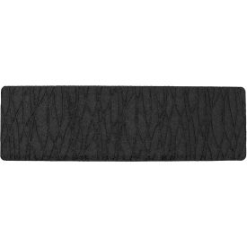 Standing Desk Anti Fatigue Mat, 3/4" Thick, 2'W x 6'L, Coal Black