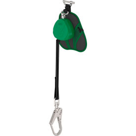 V-Tec Edge Personal Fall Limiter, Single Leg, 36CLS Steel Swivel Snap Hook, 8'L