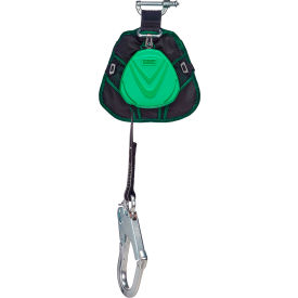 Personal Fall Limiter, Single Leg, Large Aluminum Snap Hook, 8'L