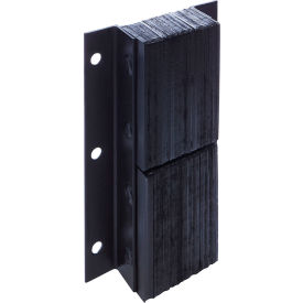 Econo Laminated Dock Bumper, Rectangular, 11"W x 20"H, 4" Projection, Black