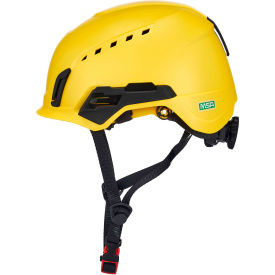 V-Gard H2 MIPS Safety Helmet, Vented, Climbing, Class C, Type 2, Yellow