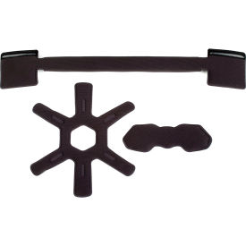 Replacement Padding Set For V-Gard H2 Safety Helmet, Black