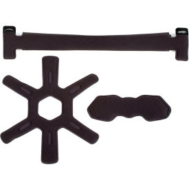 Replacement Padding Set For V-Gard H2 MIPS Safety Helmet, Black