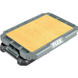 FLEX Stack Pack Worktop, 21-13/16"L x 15-3/4"W x 2-1/8"H, Gray