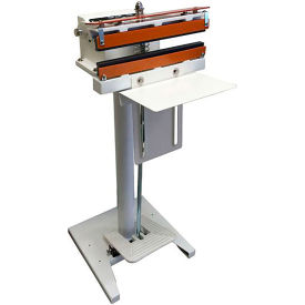 8" Direct Heat Foot Sealer, Standing Operation, 15mm Serrated Seal Width