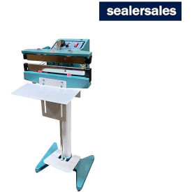KF-Series 16" Direct Heat Foot Sealer, Standing Operation, 15mm Meshed Seal Width