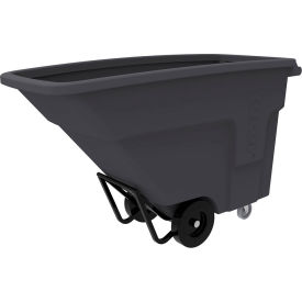 Standard Duty Tilt Truck w/ Handle, 1 Cu. Yd. Cap., 1200 lb. Cap., Gray