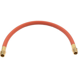 Air/Water Inlet Hose, 300 PSI, 1/2" ID x 4'L, Red