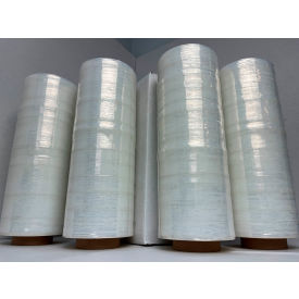 Stretch Wrap Film For Hand Dispenser, Blown, 90 Gauge, 15"W x 1500'L, Clear
