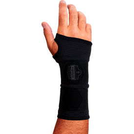 ProFlex 685 Double Strap Wrist Support Sleeve, Ambidextrous, M, Black