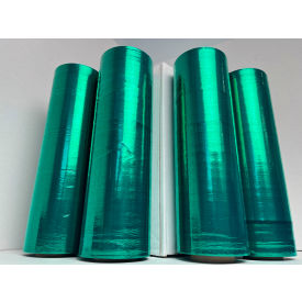 Stretch Wrap Film For Hand Dispenser, Cast, 80 Gauge, 18"W x 1500'L, Green Tint